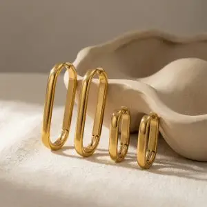 Oval Earrings