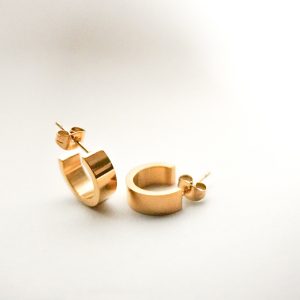 Smooth Hoop Earrings