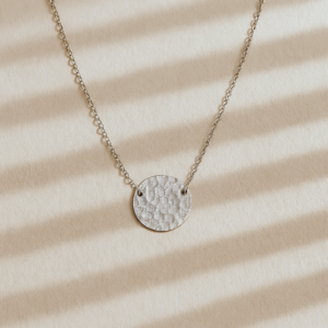 Silver Hammered Disc