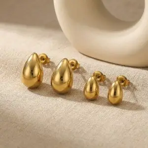 Waterdrop Stud Big